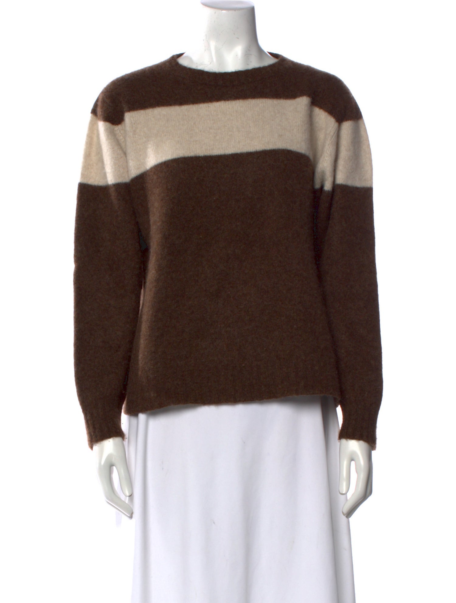 The Elder Statesman Cashmere Striped Sweater