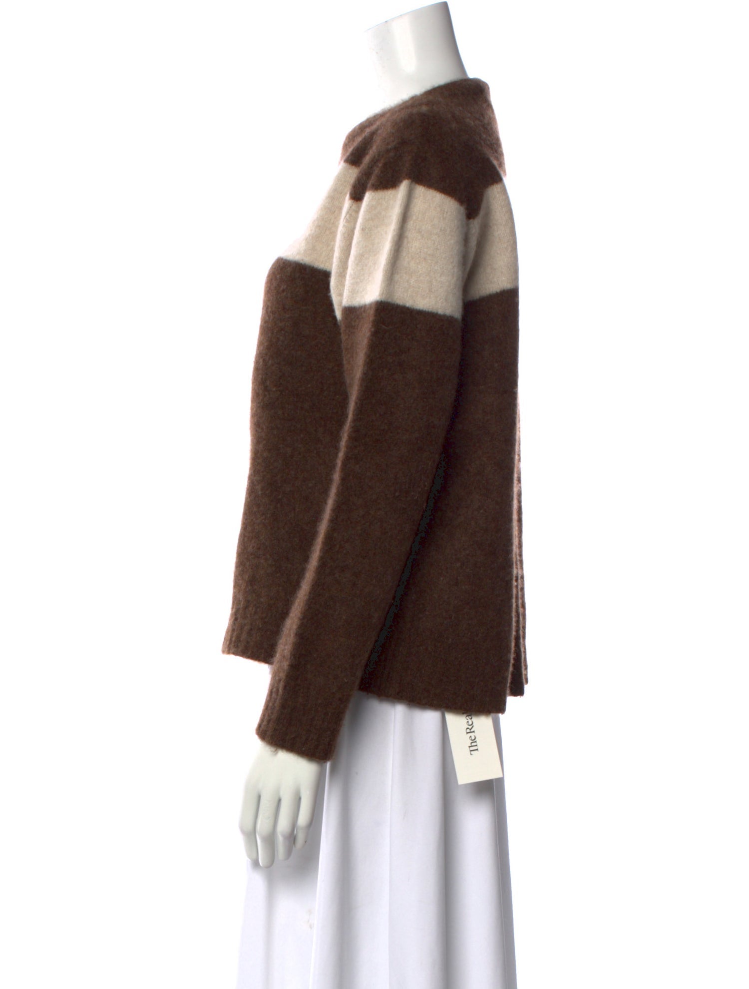 The Elder Statesman Cashmere Striped Sweater