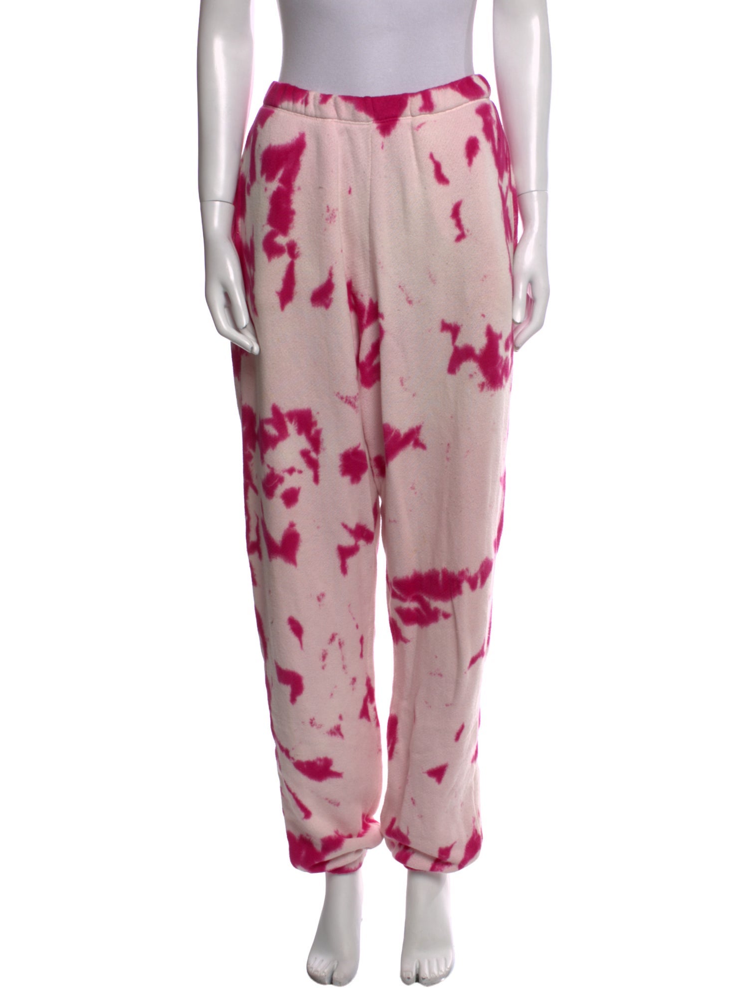 The Elder Statesman Tie-Dye Print Skinny Leg Pants