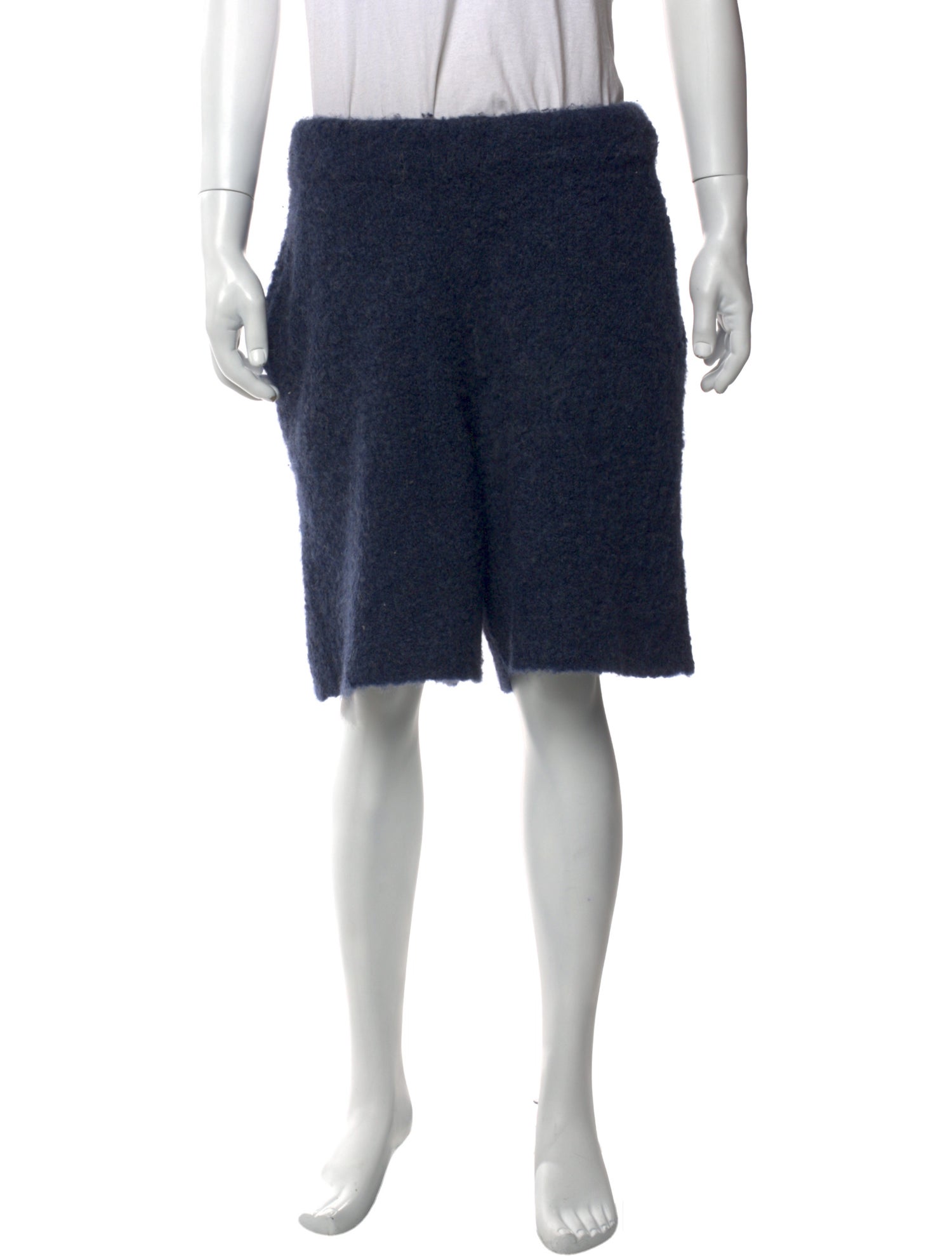 The Elder Statesman Cashmere Jogger Shorts