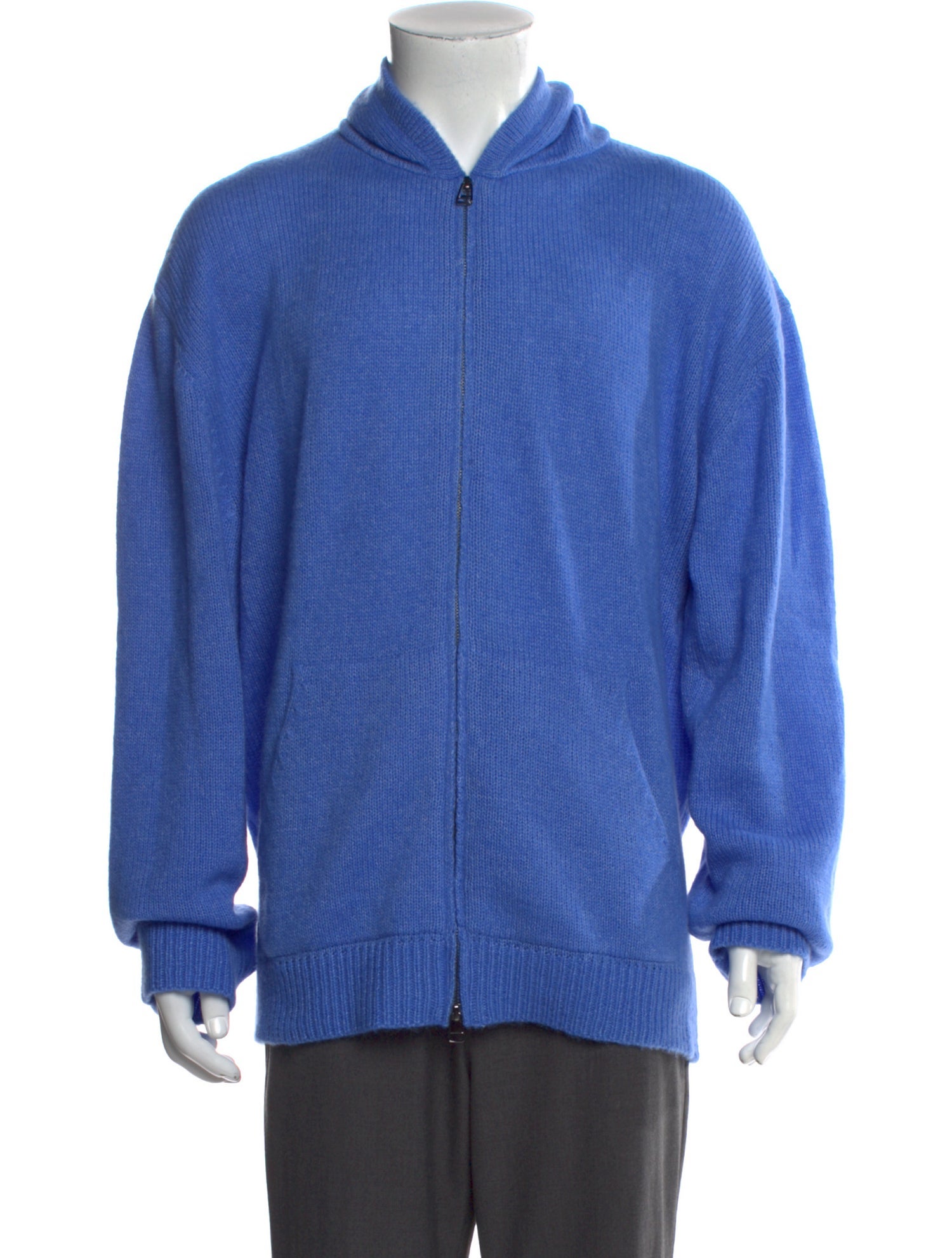 The Elder Statesman Cashmere Mock Neck Hoodie w/ Tags