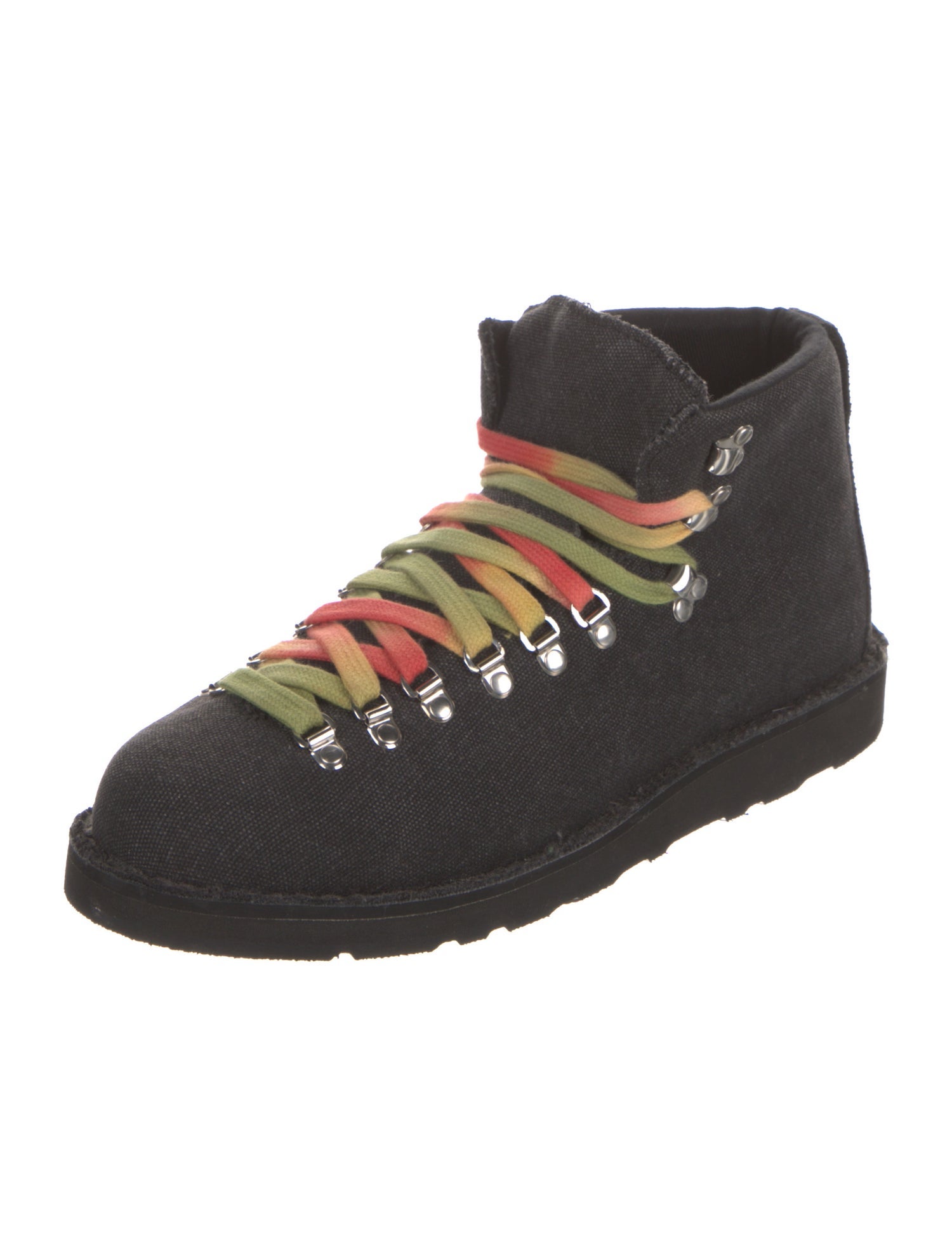 The Elder Statesman Canvas Hiking Boots