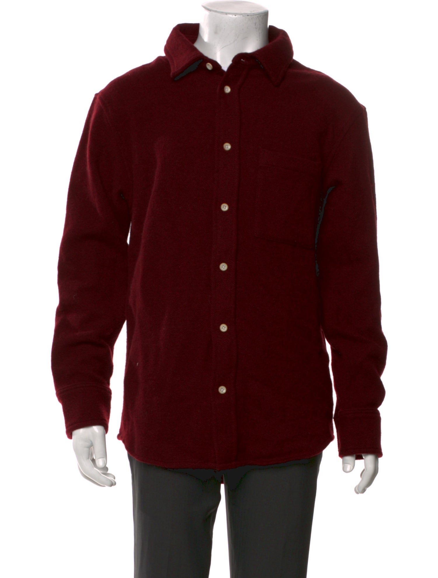 The Elder Statesman Cashmere Collar Cardigan w/ Tags