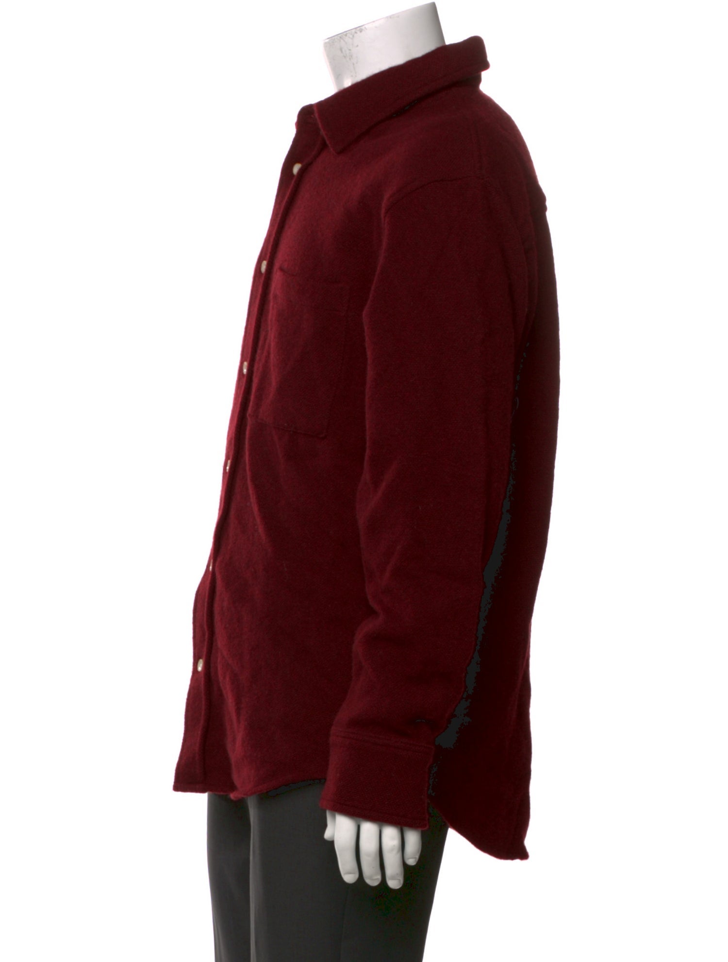 The Elder Statesman Cashmere Collar Cardigan w/ Tags