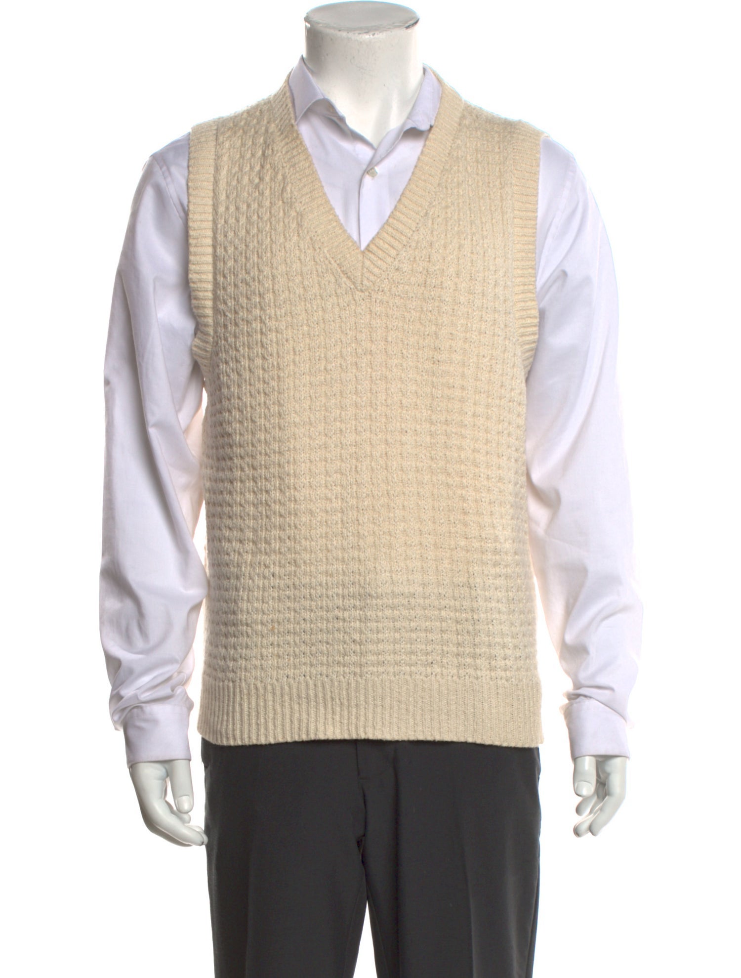 The Elder Statesman V-Neck Sleeveless Sweater Vest