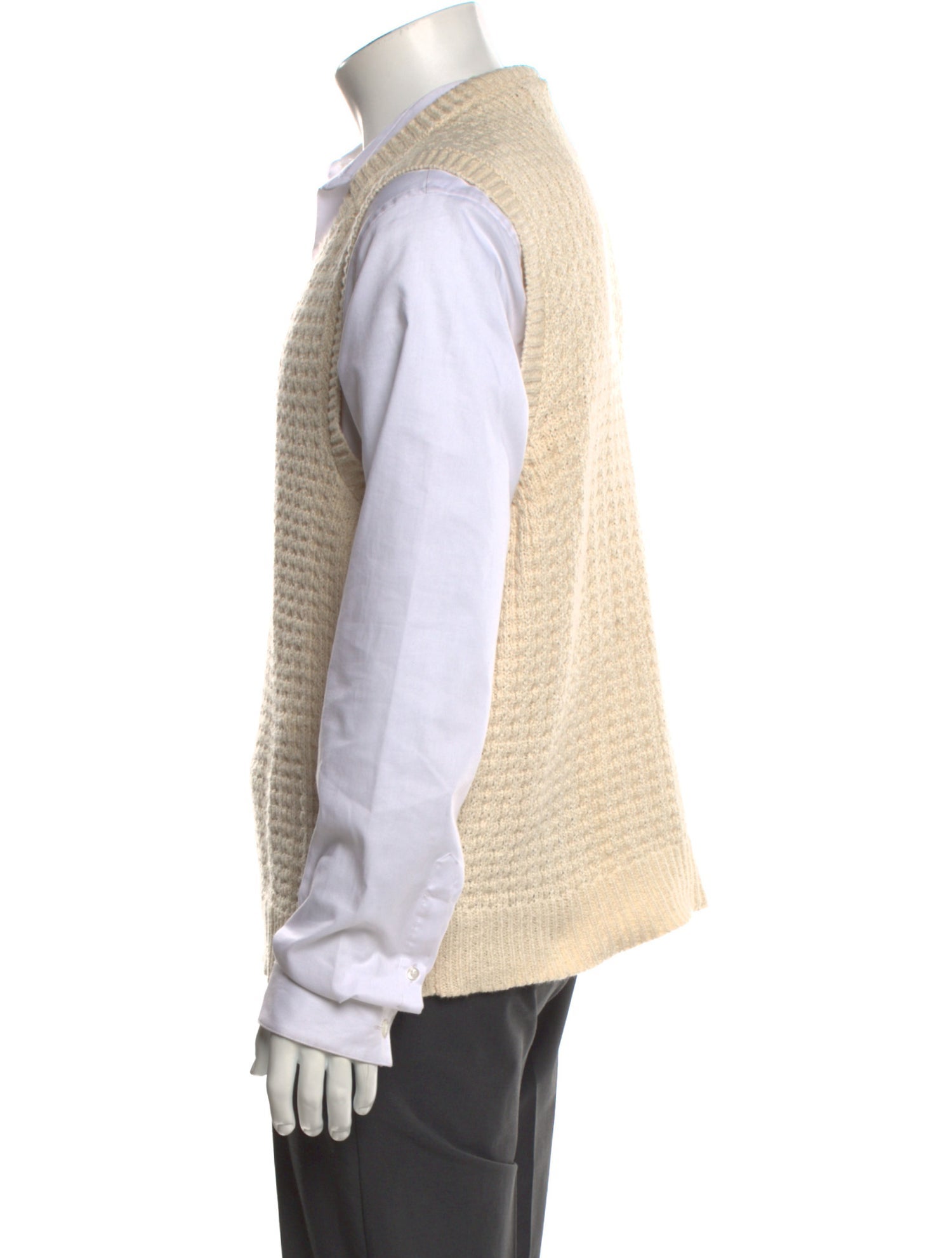 The Elder Statesman V-Neck Sleeveless Sweater Vest