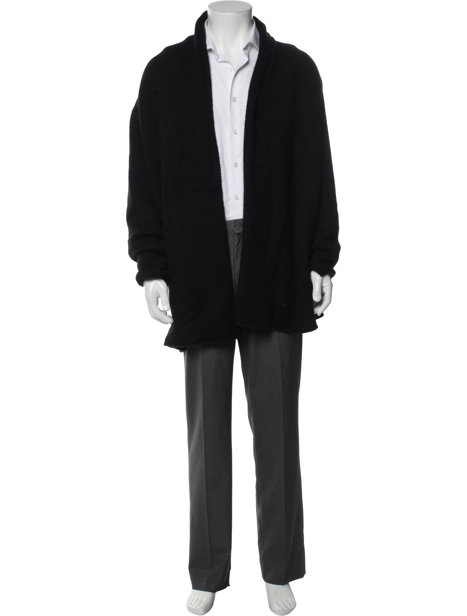 The Elder Statesman Cashmere Open Front Cardigan