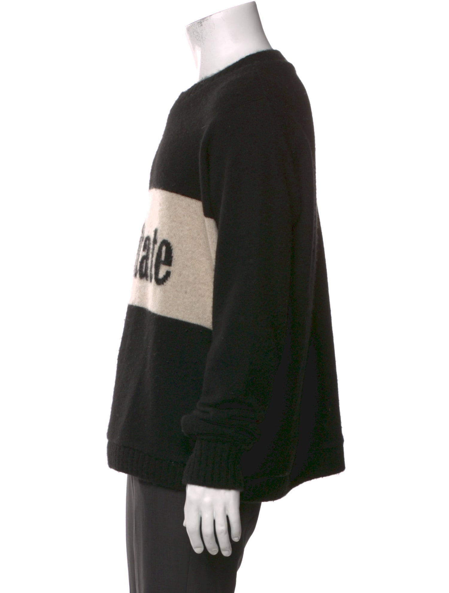 The Elder Statesman Cashmere Graphic Print Pullover