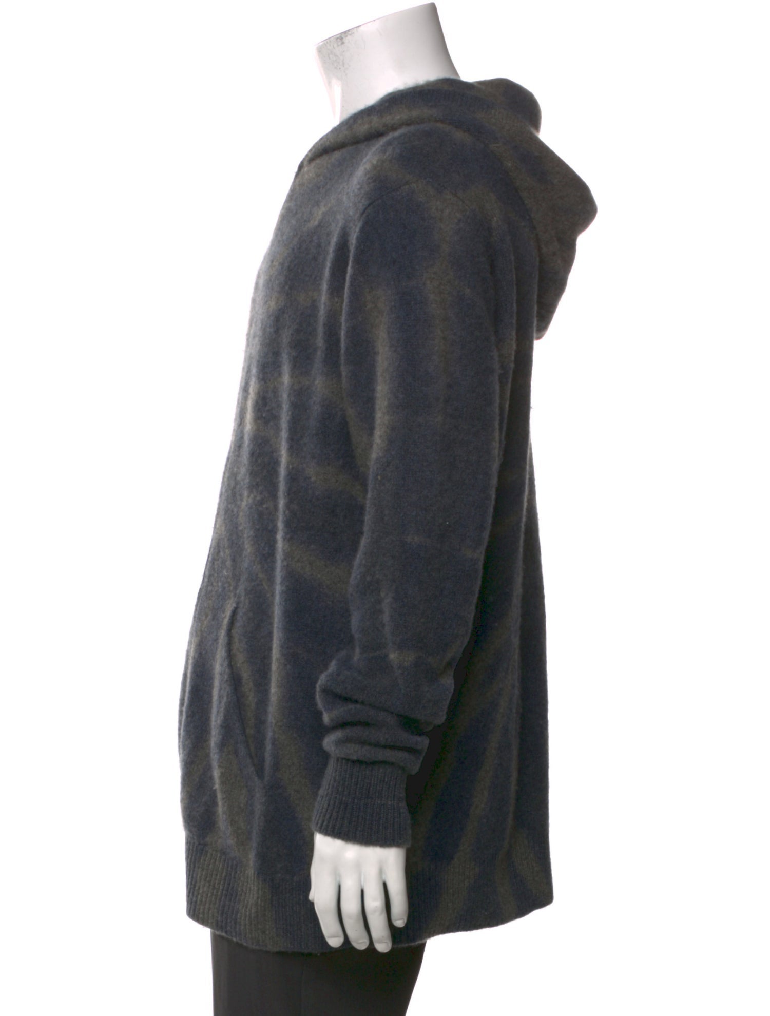 The Elder Statesman Cashmere Printed Hoodie