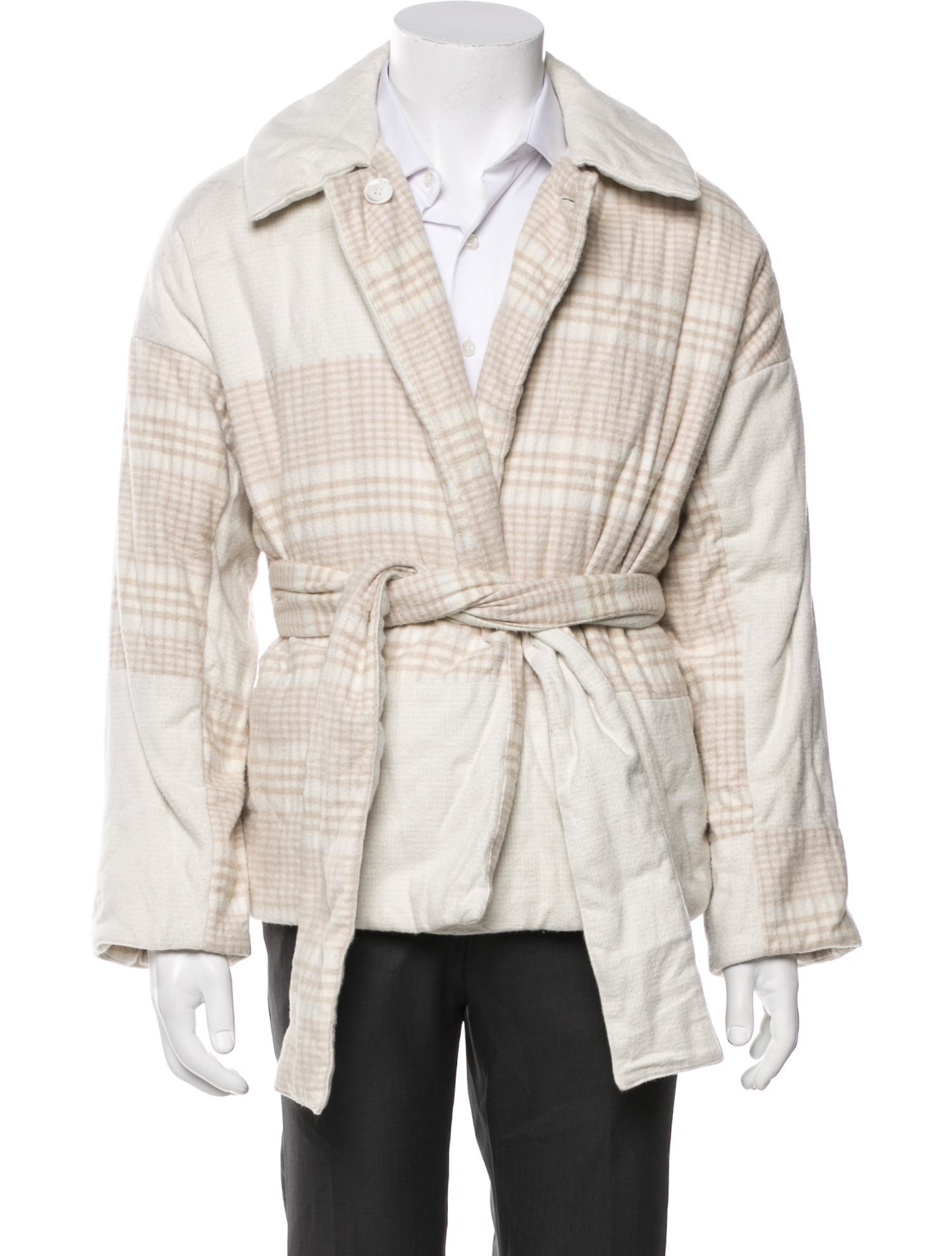 The Elder Statesman Plaid Print Jacket