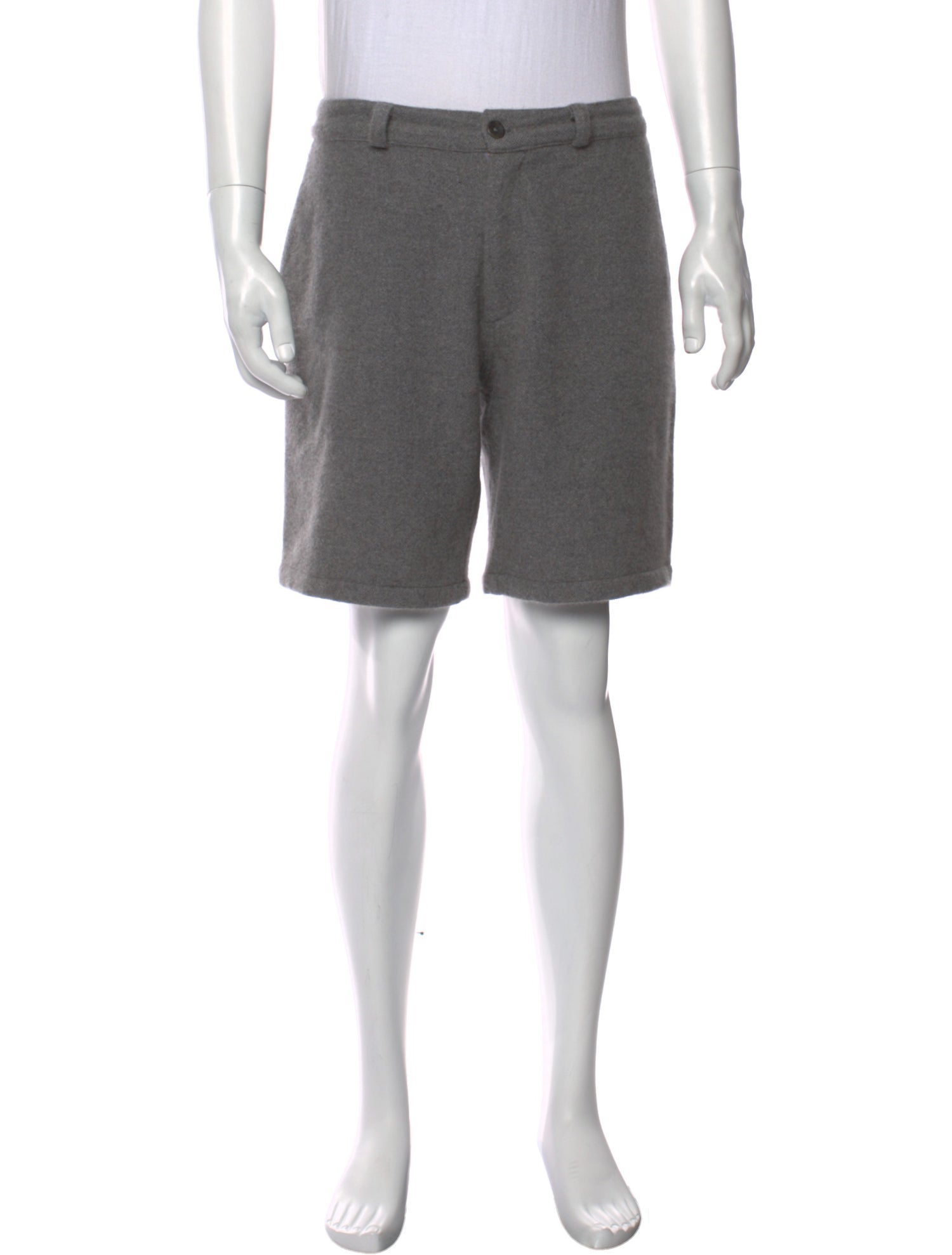 The Elder Statesman Cashmere Jogger Shorts