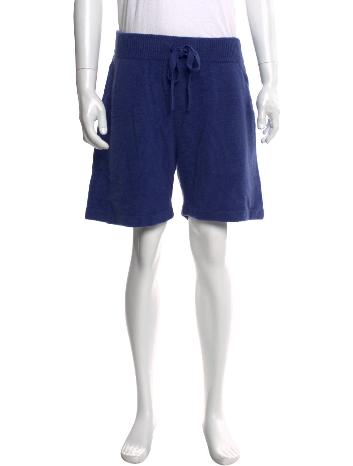 The Elder Statesman Cashmere Jogger Shorts