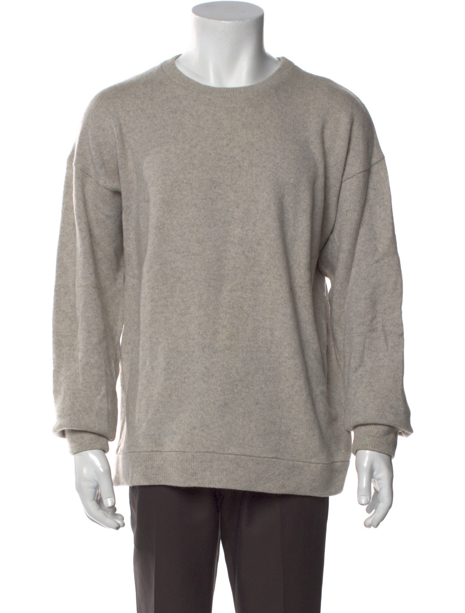 The Elder Statesman Cashmere Crew Neck Pullover