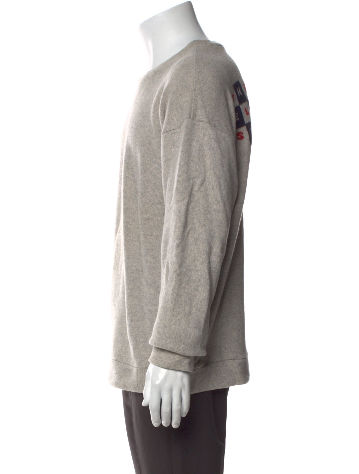 The Elder Statesman Cashmere Crew Neck Pullover