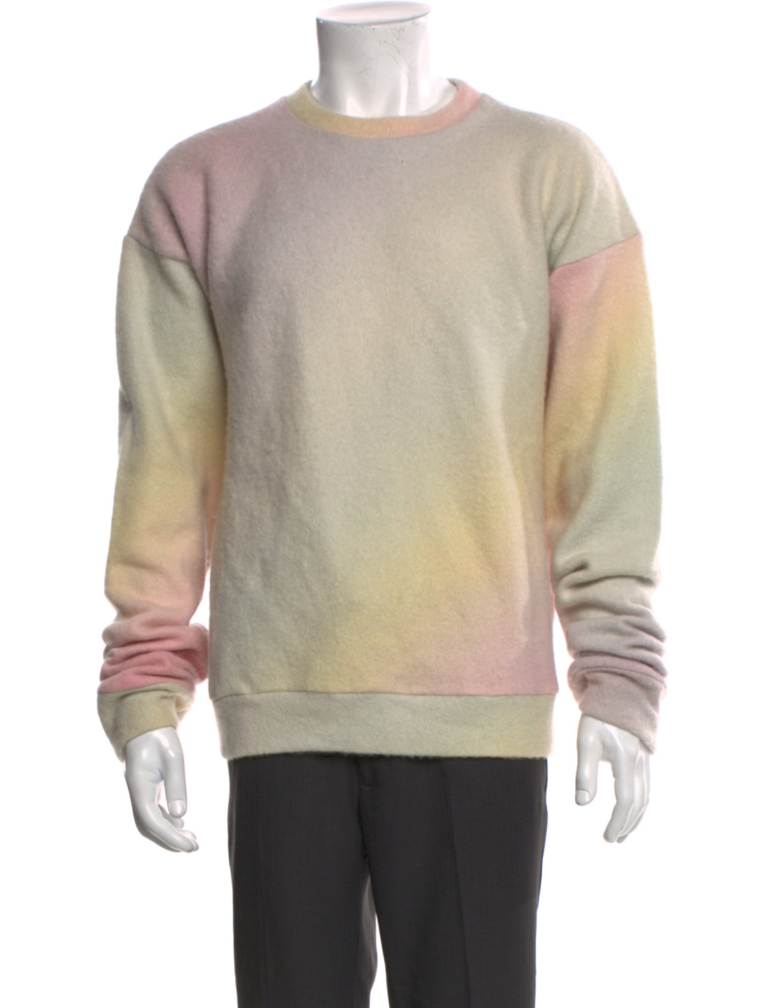 The Elder Statesman Cashmere Tie-Dye Print Pullover
