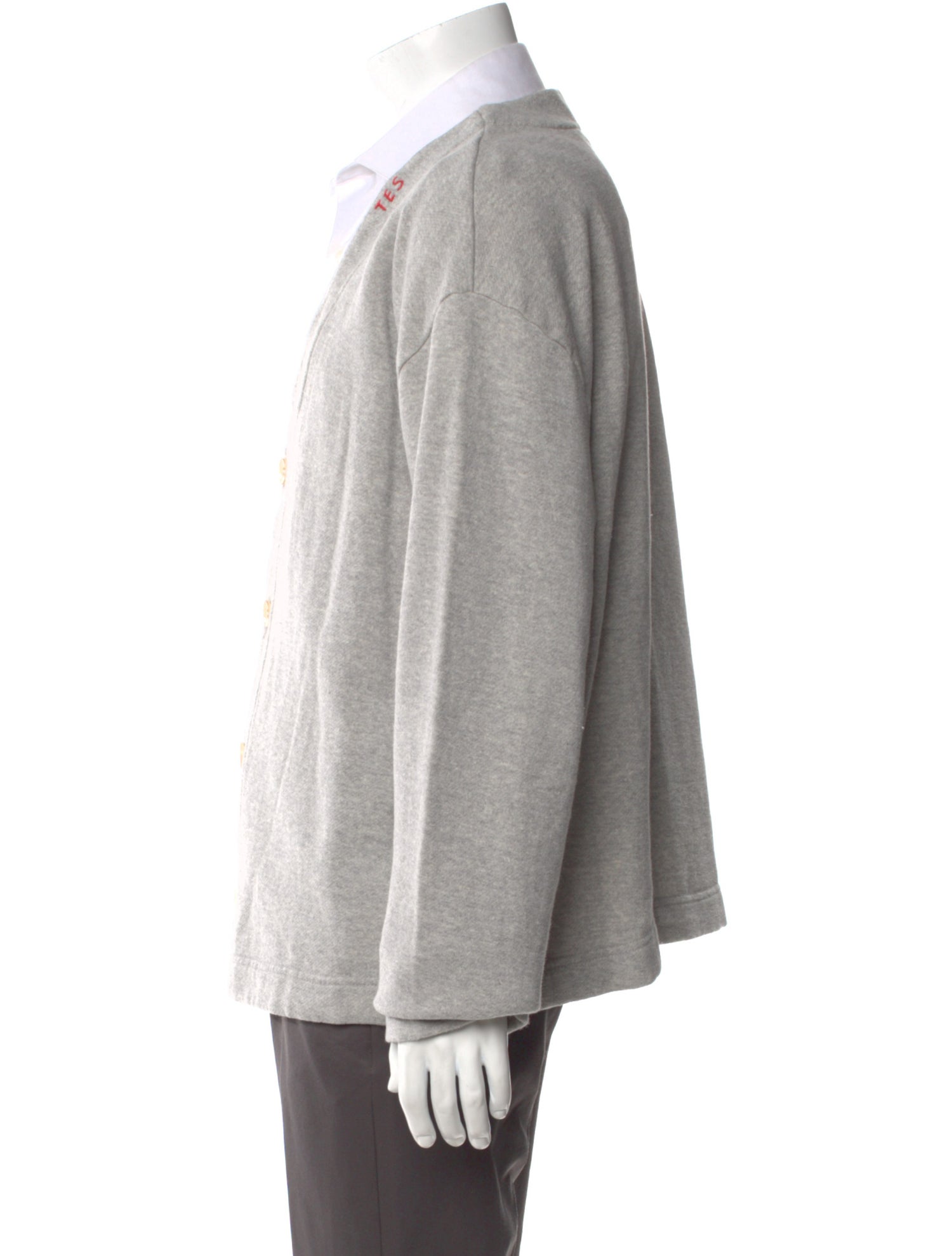 The Elder Statesman V-Neck Long Sleeve Cardigan w/ Tags