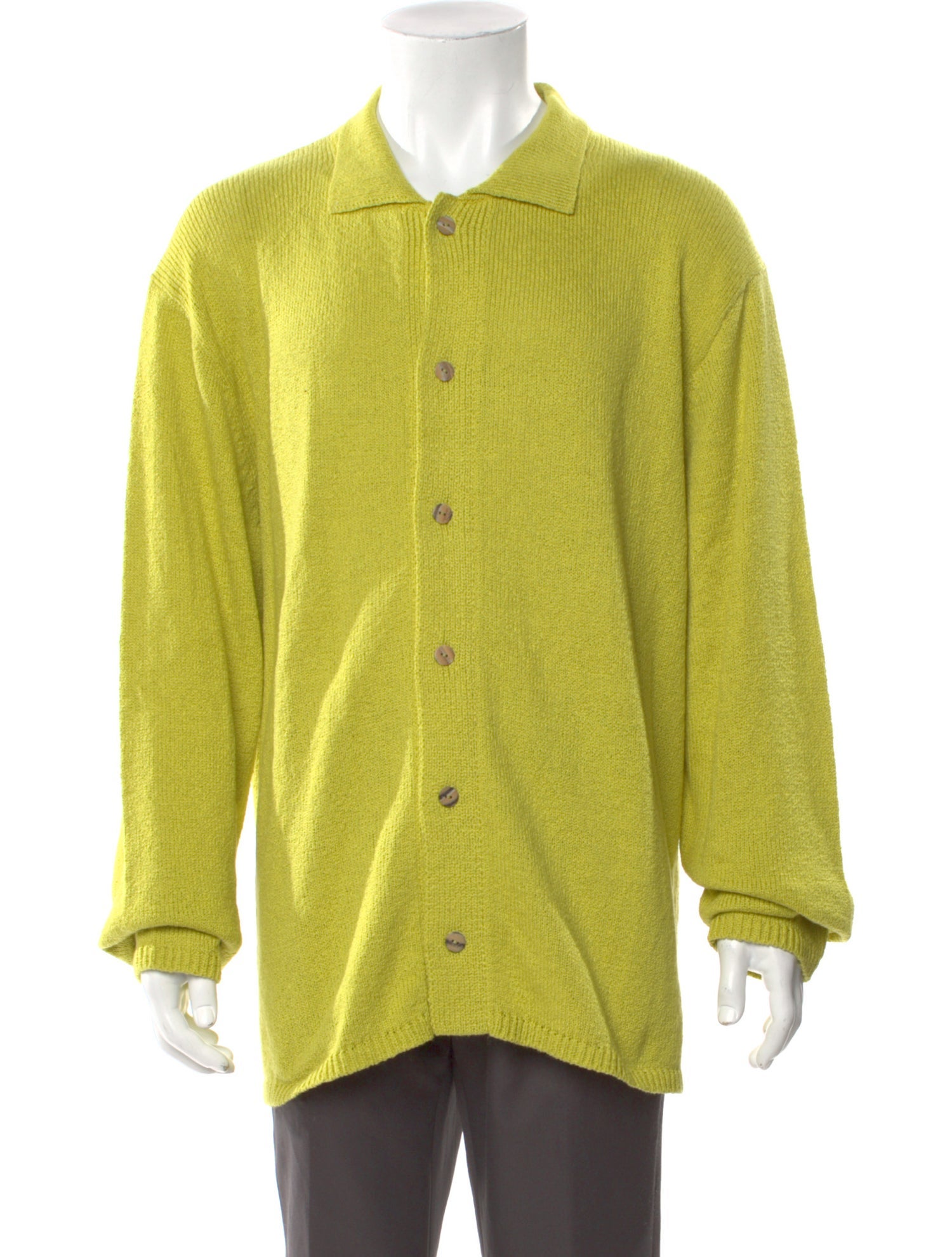 The Elder Statesman Collar Long Sleeve Cardigan w/ Tags