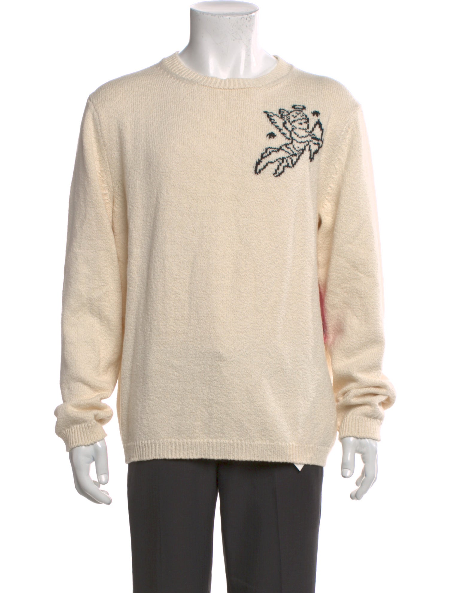 The Elder Statesman Graphic Print Crew Neck Pullover w/ Tags