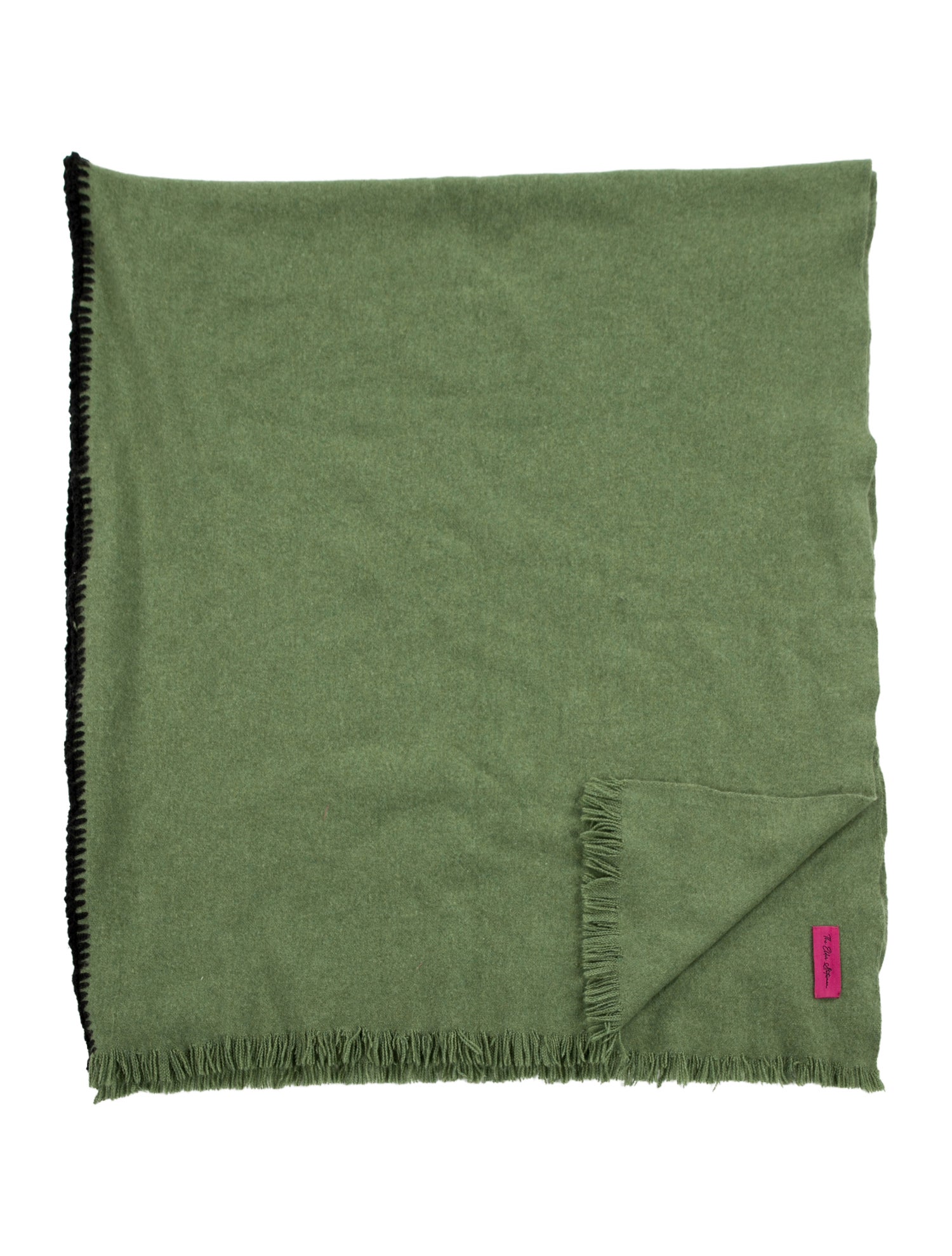 The Elder Statesman Pattern Print Throw Blanket