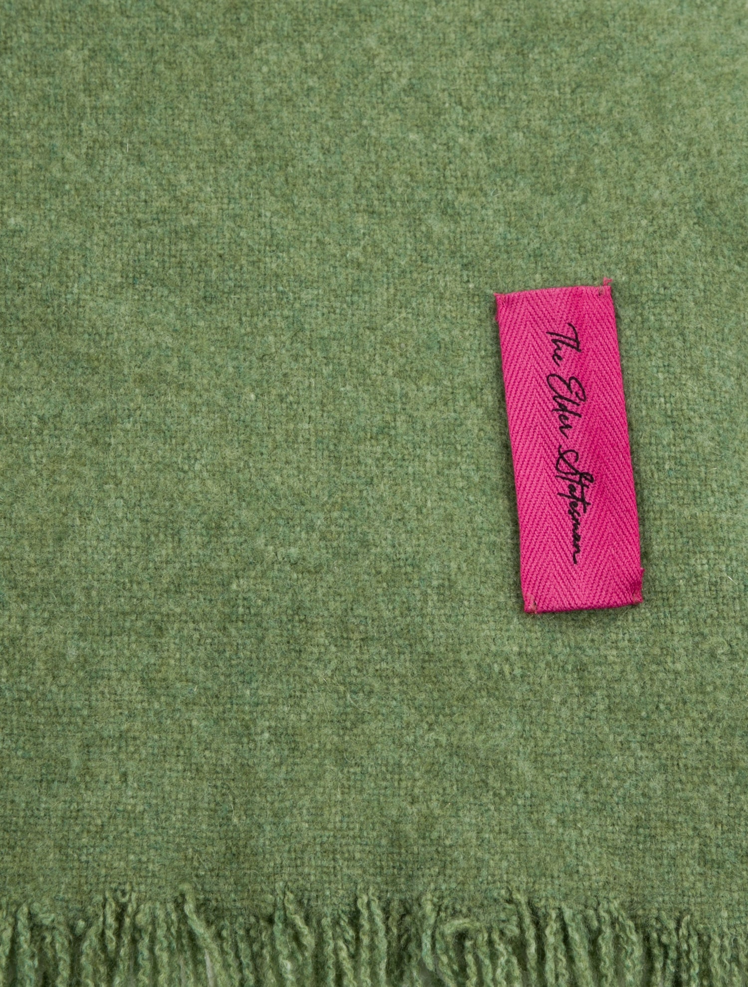 The Elder Statesman Pattern Print Throw Blanket