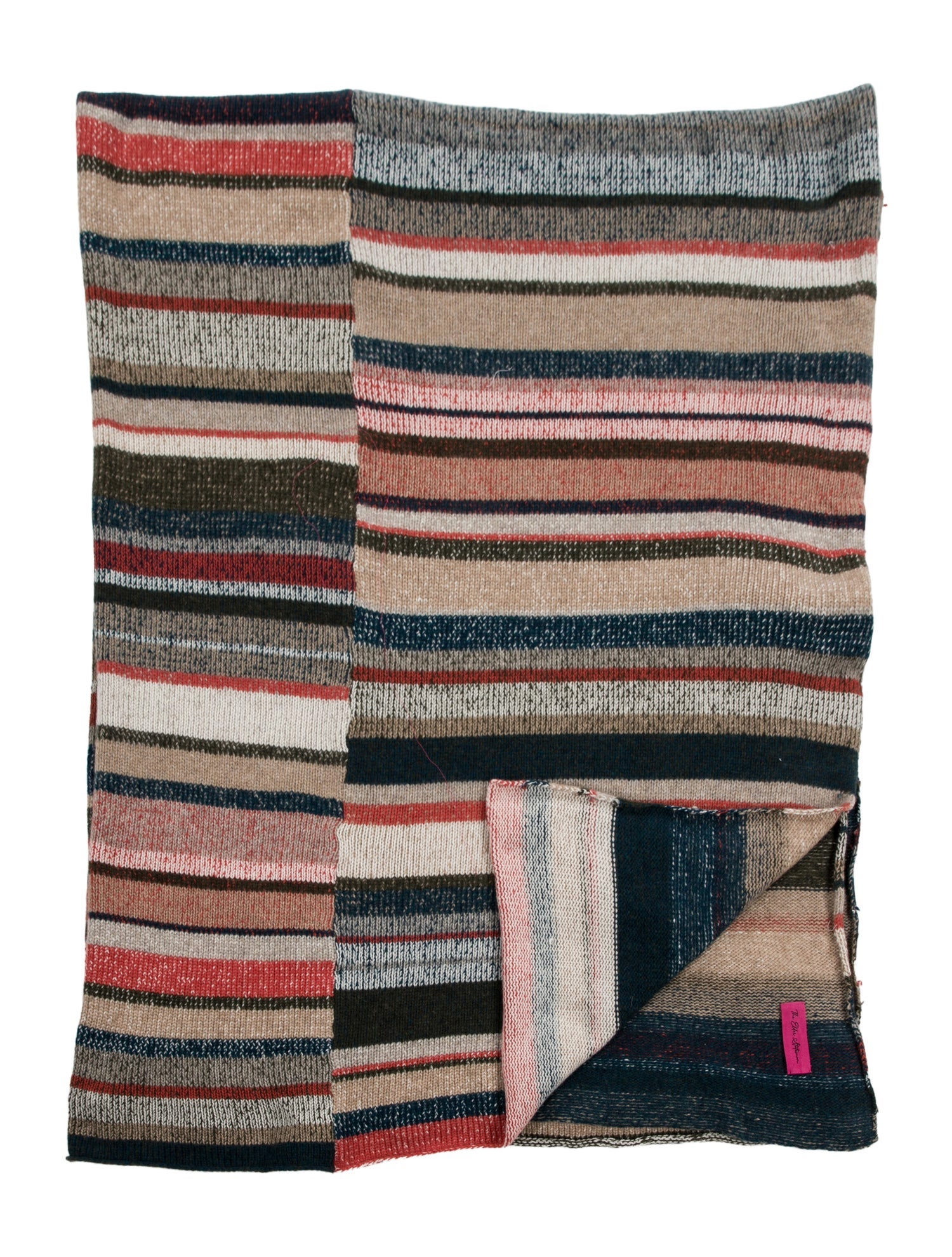 The Elder Statesman Pattern Print Throw Blanket