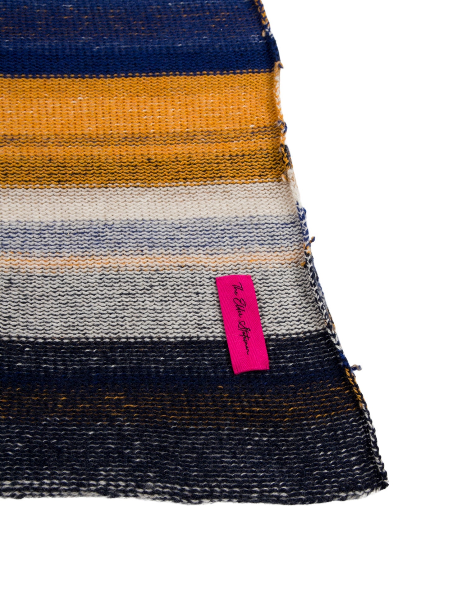 The Elder Statesman Stripe Super Soft Blanket