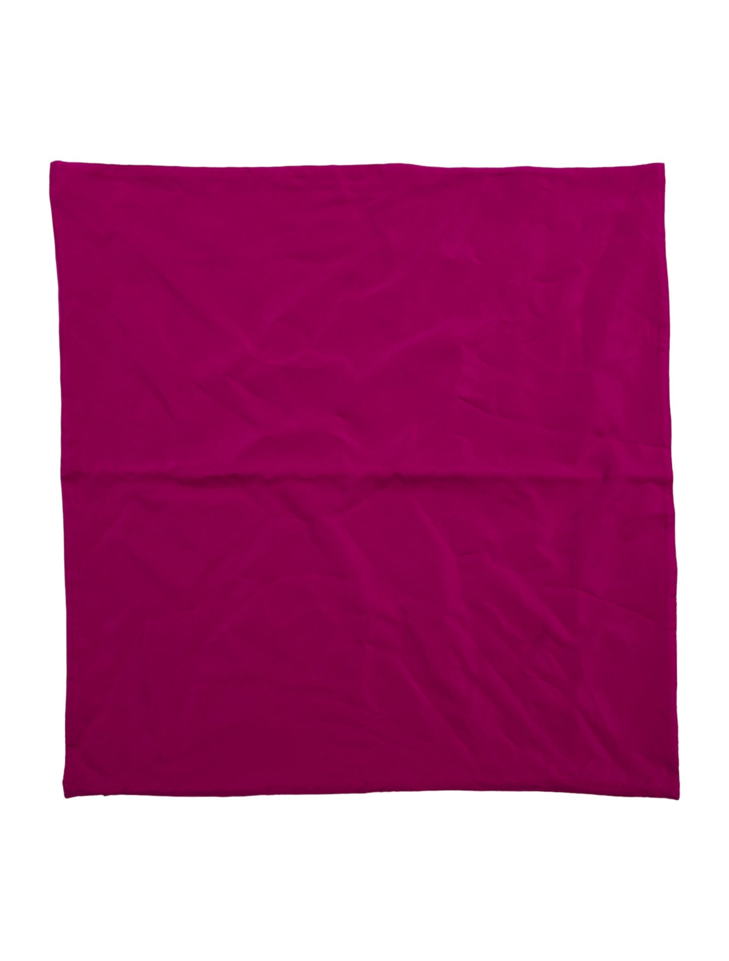 The Elder Statesman Satin Throw Pillow Cover