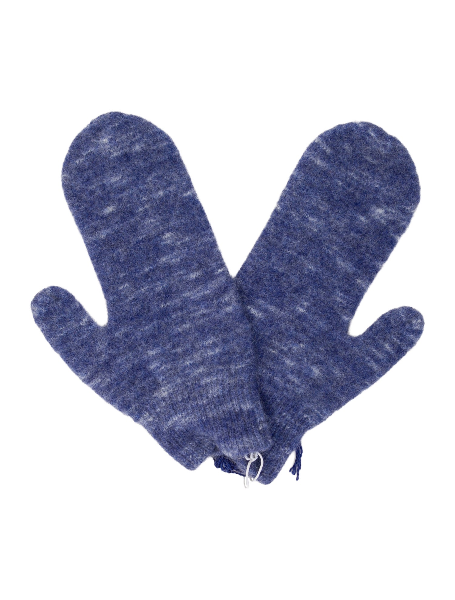 The Elder Statesman Knitted Pattern Print Gloves w/Tags