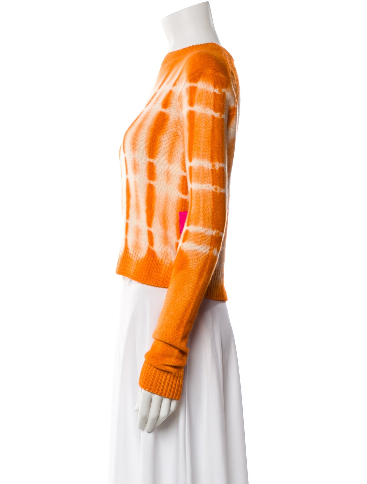 The Elder Statesman Cashmere Tie-Dye Print Sweater w/ Tags