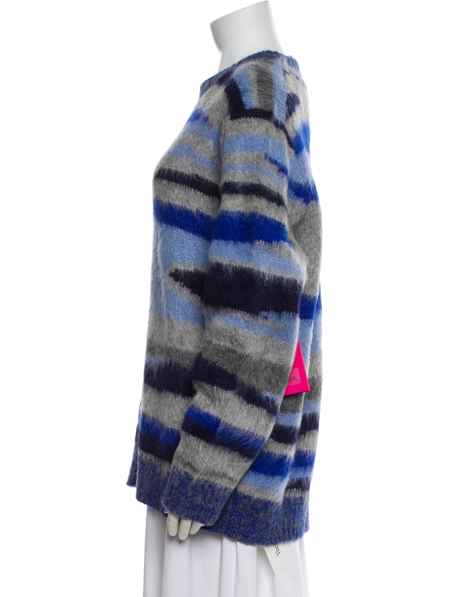 The Elder Statesman Alpaca Striped Sweater w/ Tags