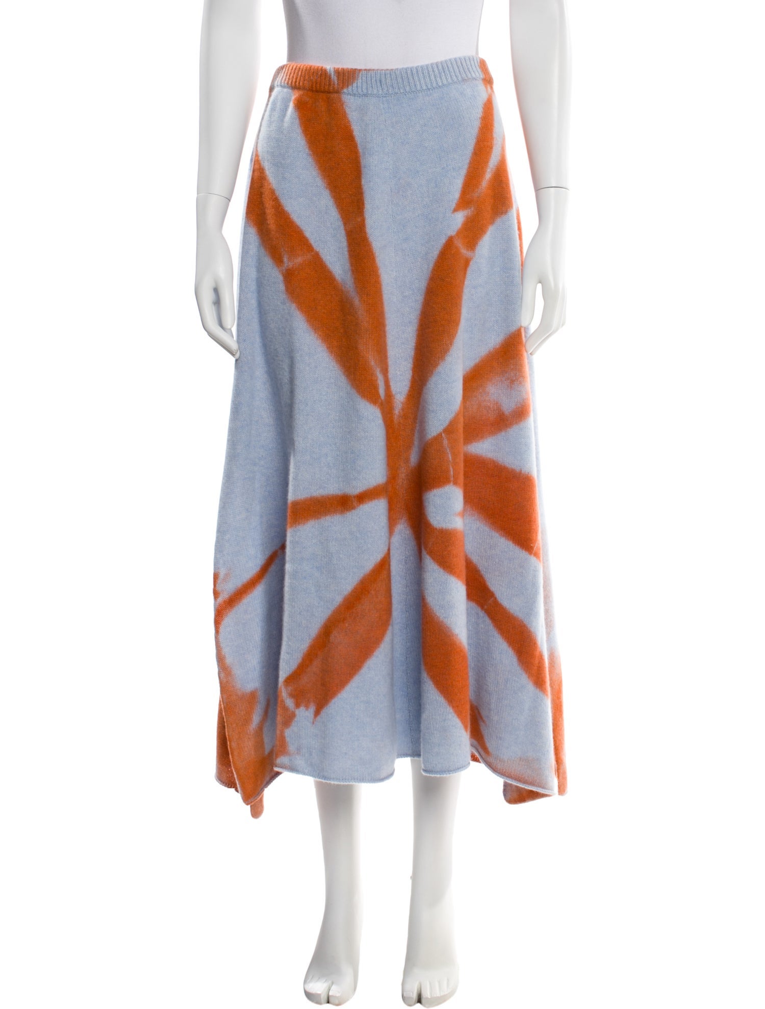 The Elder Statesman Cashmere Midi Length Skirt w/ Tags