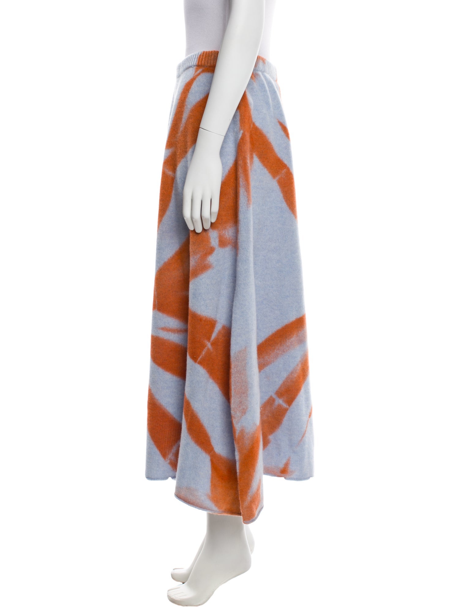 The Elder Statesman Cashmere Midi Length Skirt w/ Tags