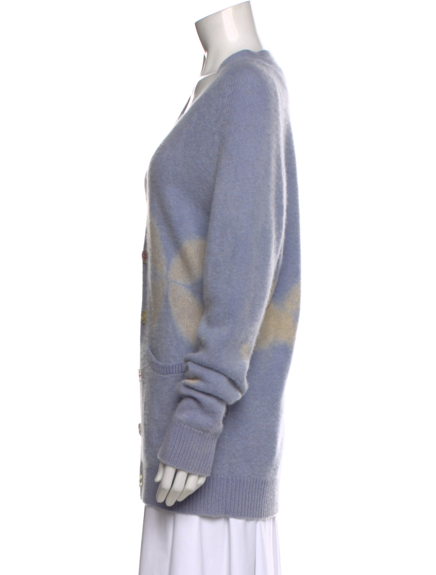 The Elder Statesman Cashmere Printed Sweater