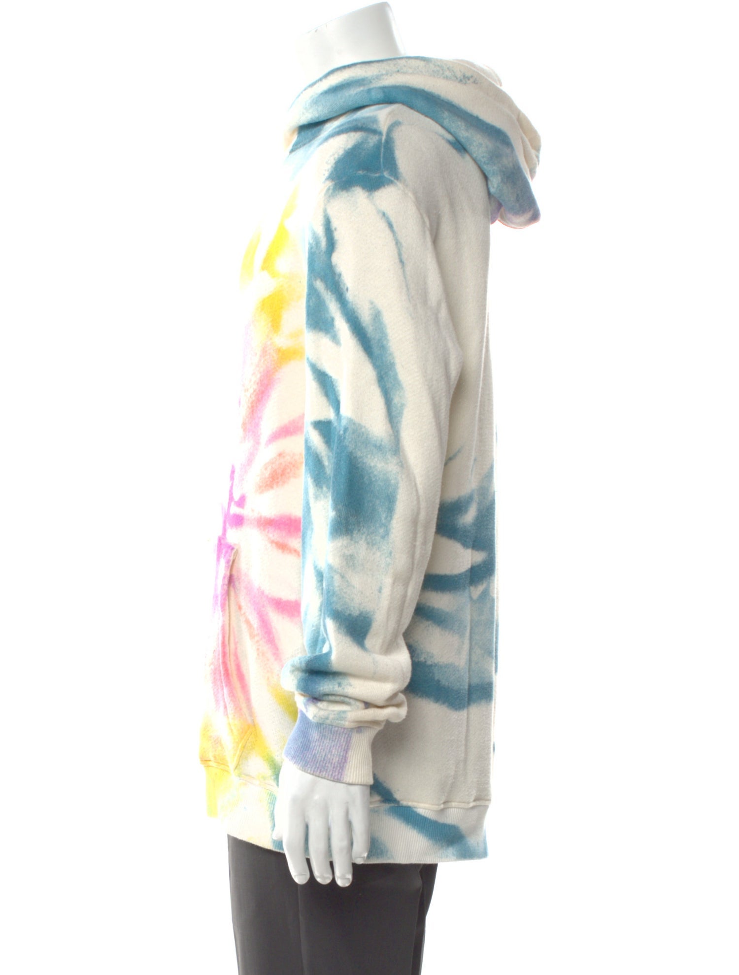 The Elder Statesman Tie-Dye Print Crew Neck Pullover