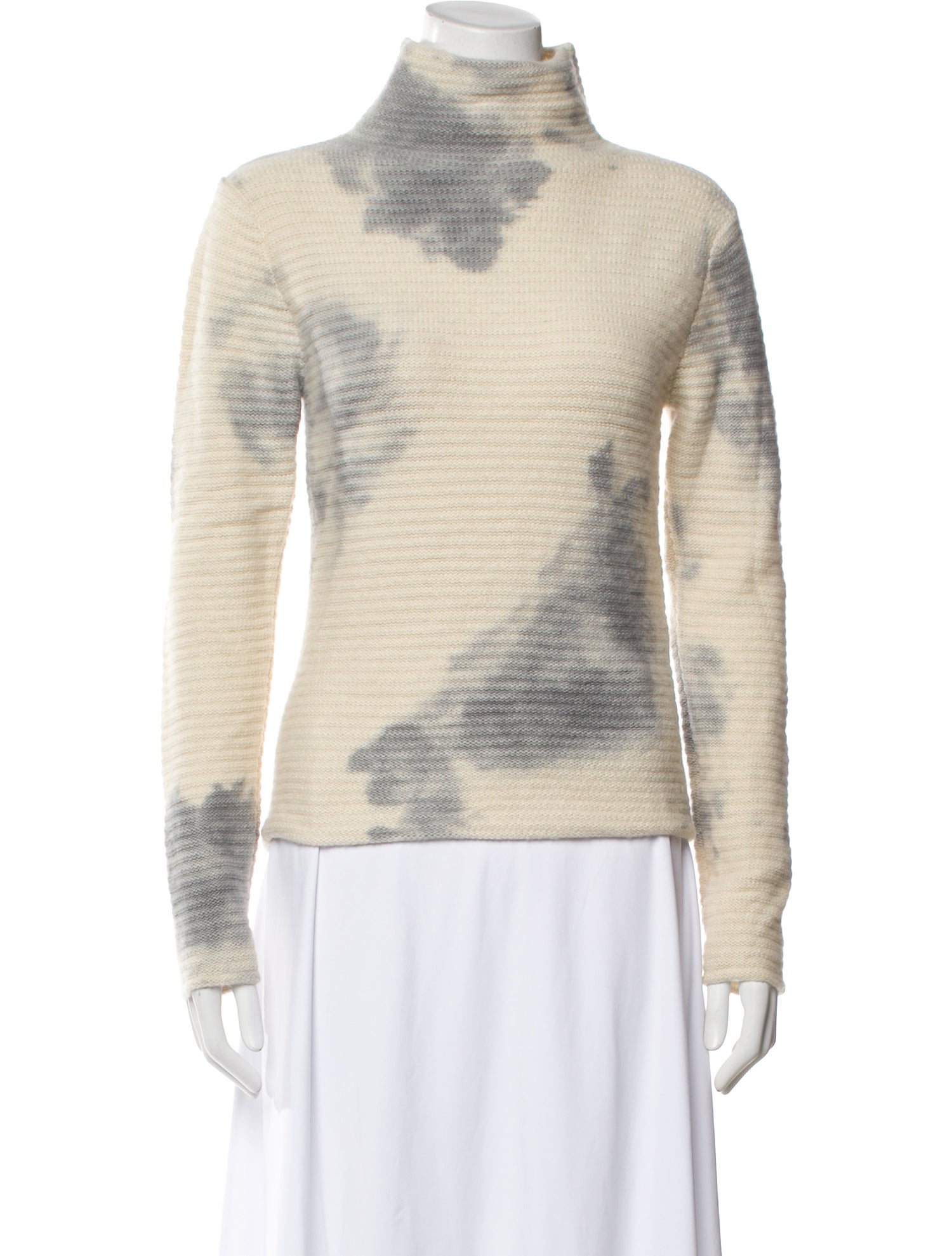 The Elder Statesman Cashmere Printed Sweater