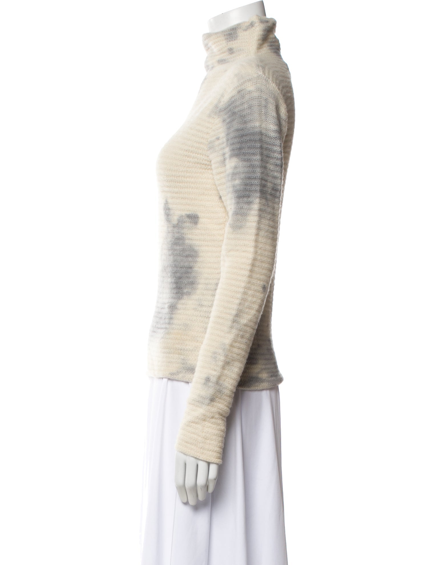 The Elder Statesman Cashmere Printed Sweater