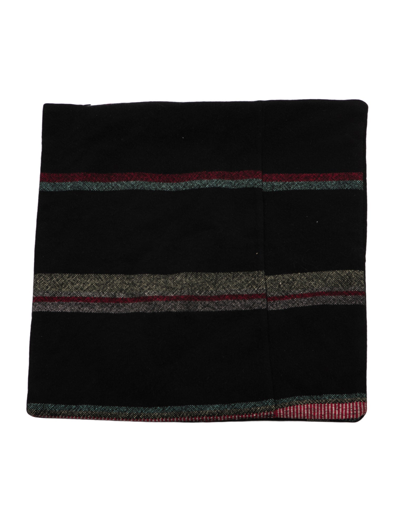 The Elder Statesman Striped Cashmere Pillow Sham