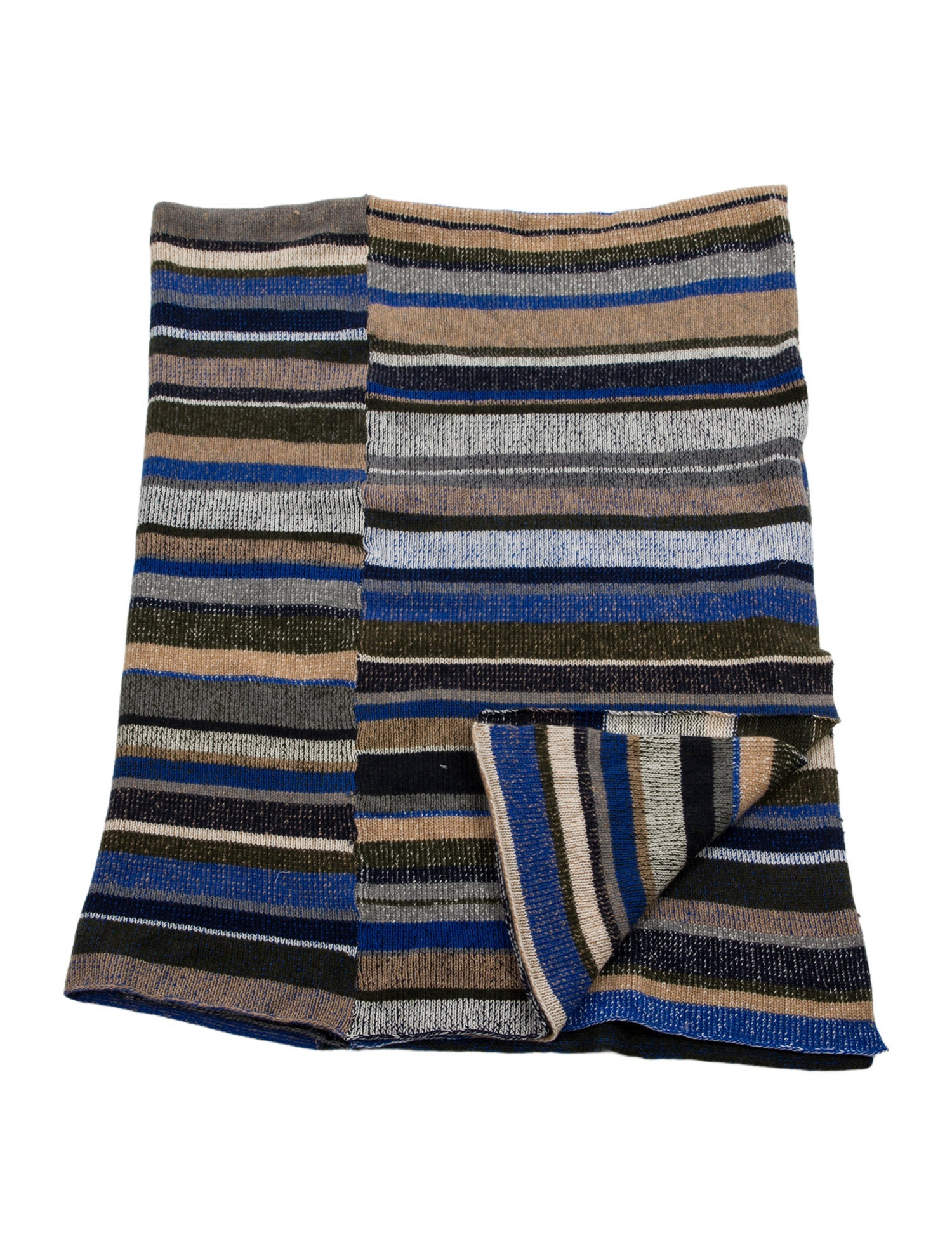 The Elder Statesman Cashmere Stripe Super Soft Blanket