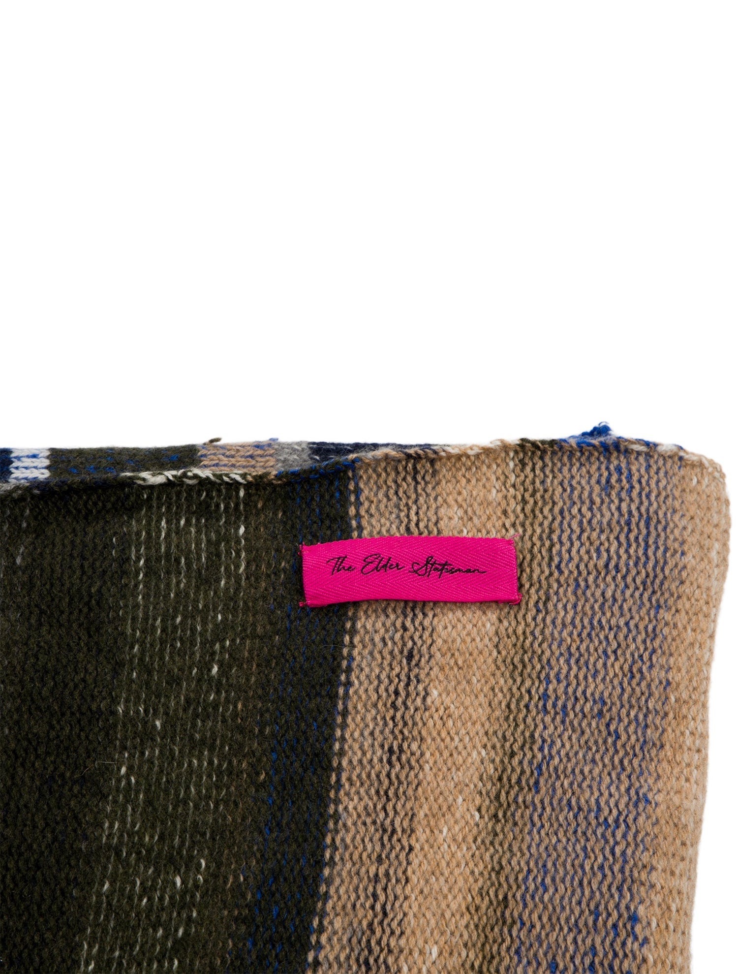 The Elder Statesman Cashmere Stripe Super Soft Blanket