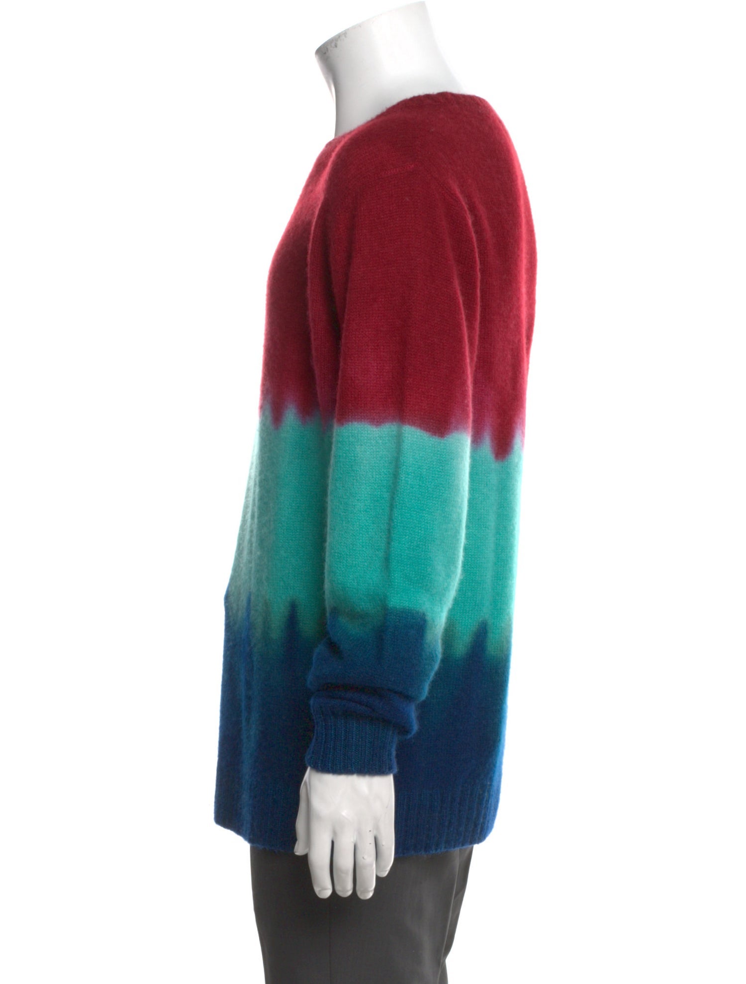 The Elder Statesman Cashmere Tie-Dye Print Pullover