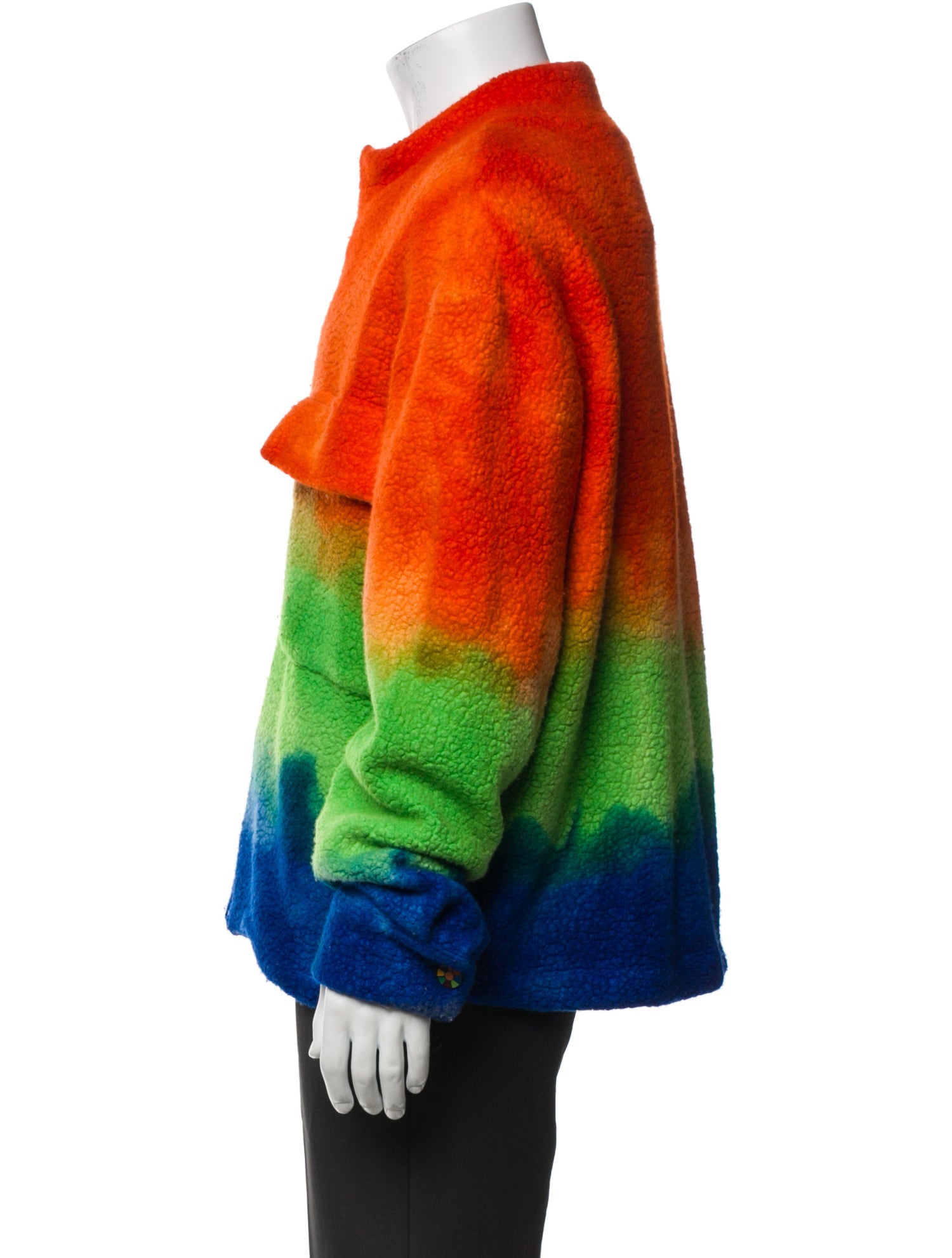The Elder Statesman Colorblock Pattern Jacket