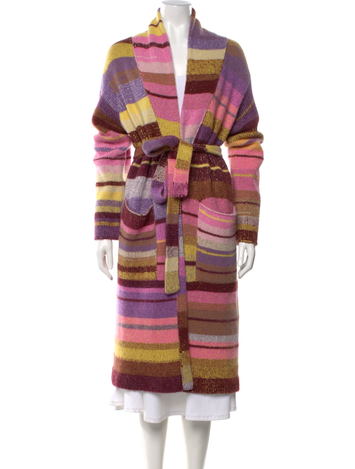 The Elder Statesman Cashmere Striped Sweater