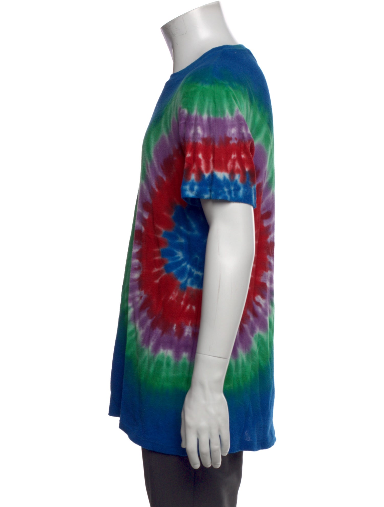 The Elder Statesman Tie-Dye Print Crew Neck T-Shirt
