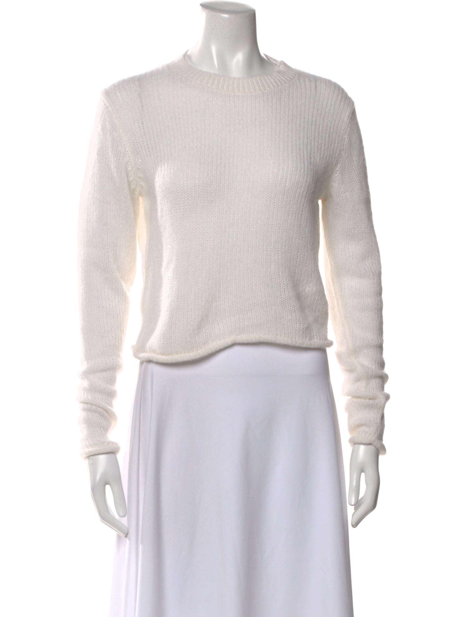 The Elder Statesman Cashmere Crew Neck Sweater