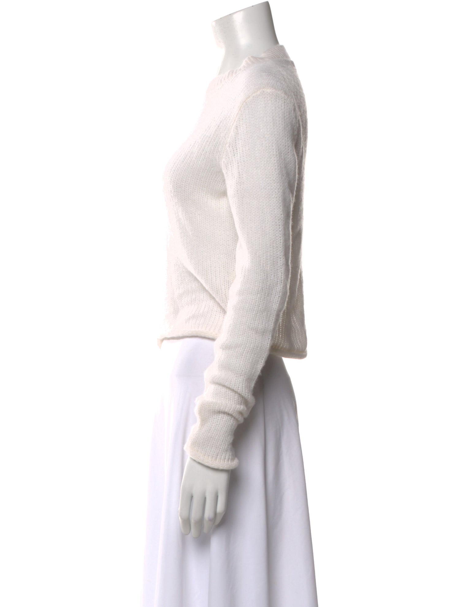 The Elder Statesman Cashmere Crew Neck Sweater