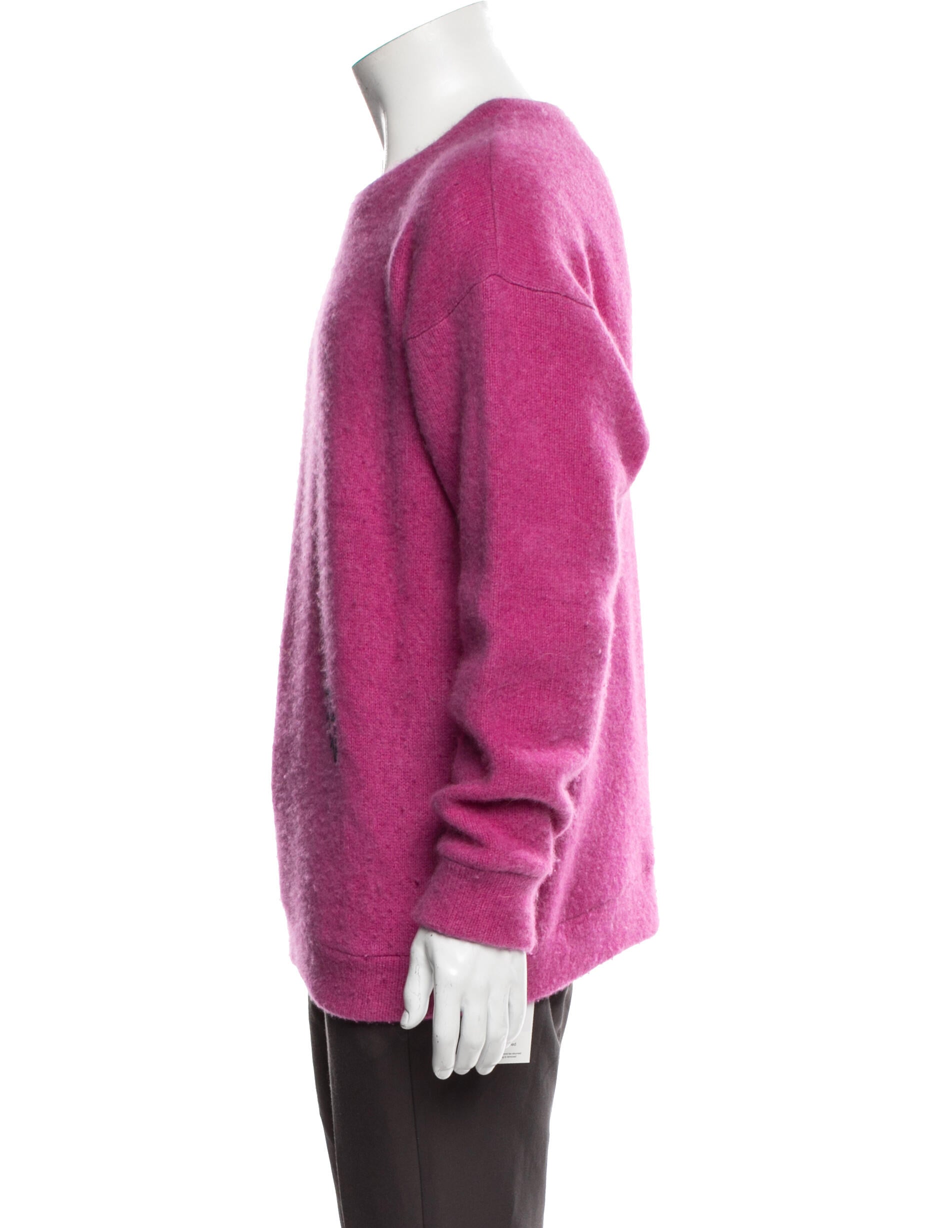The Elder Statesman Cashmere Crew Neck Pullover