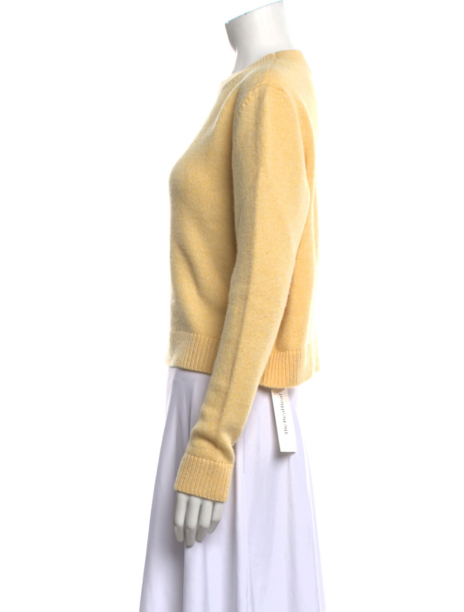 The Elder Statesman Cashmere Crew Neck Sweater