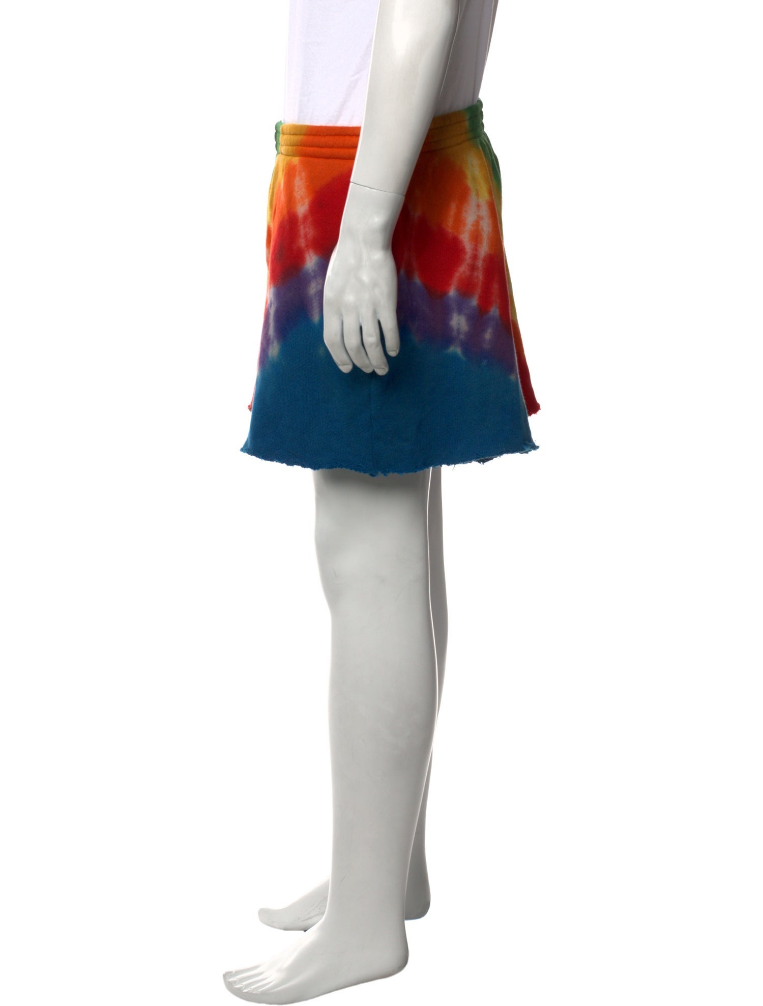 The Elder Statesman Tie-Dye Print Jogger Shorts