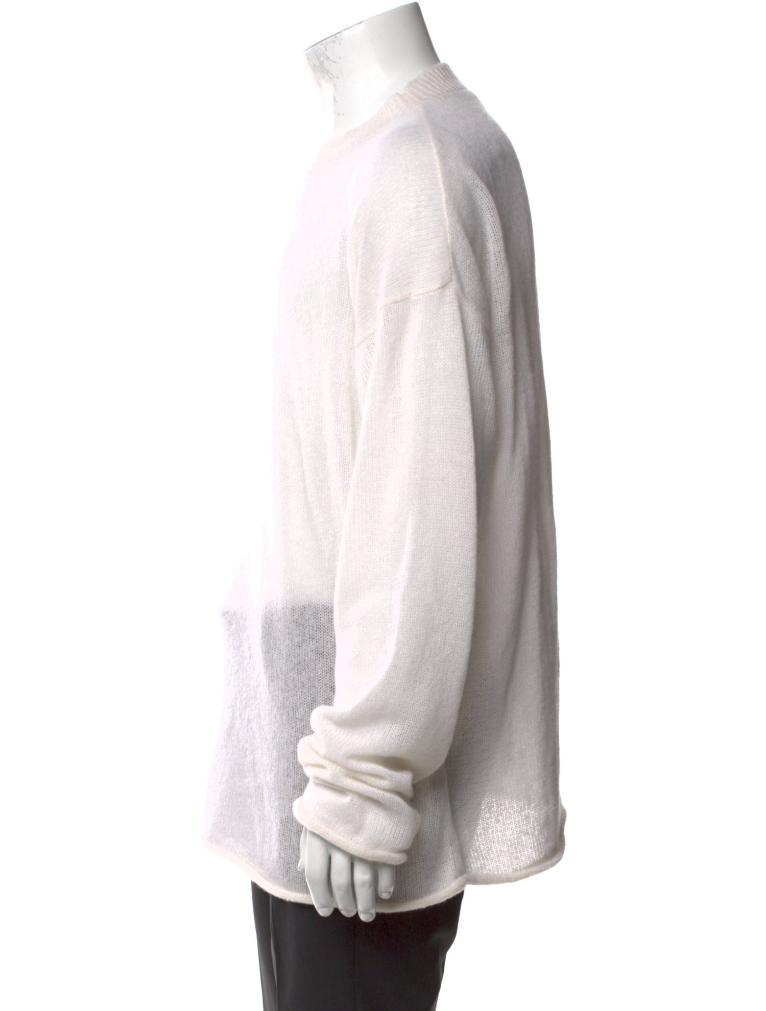 The Elder Statesman Cashmere Crew Neck Pullover