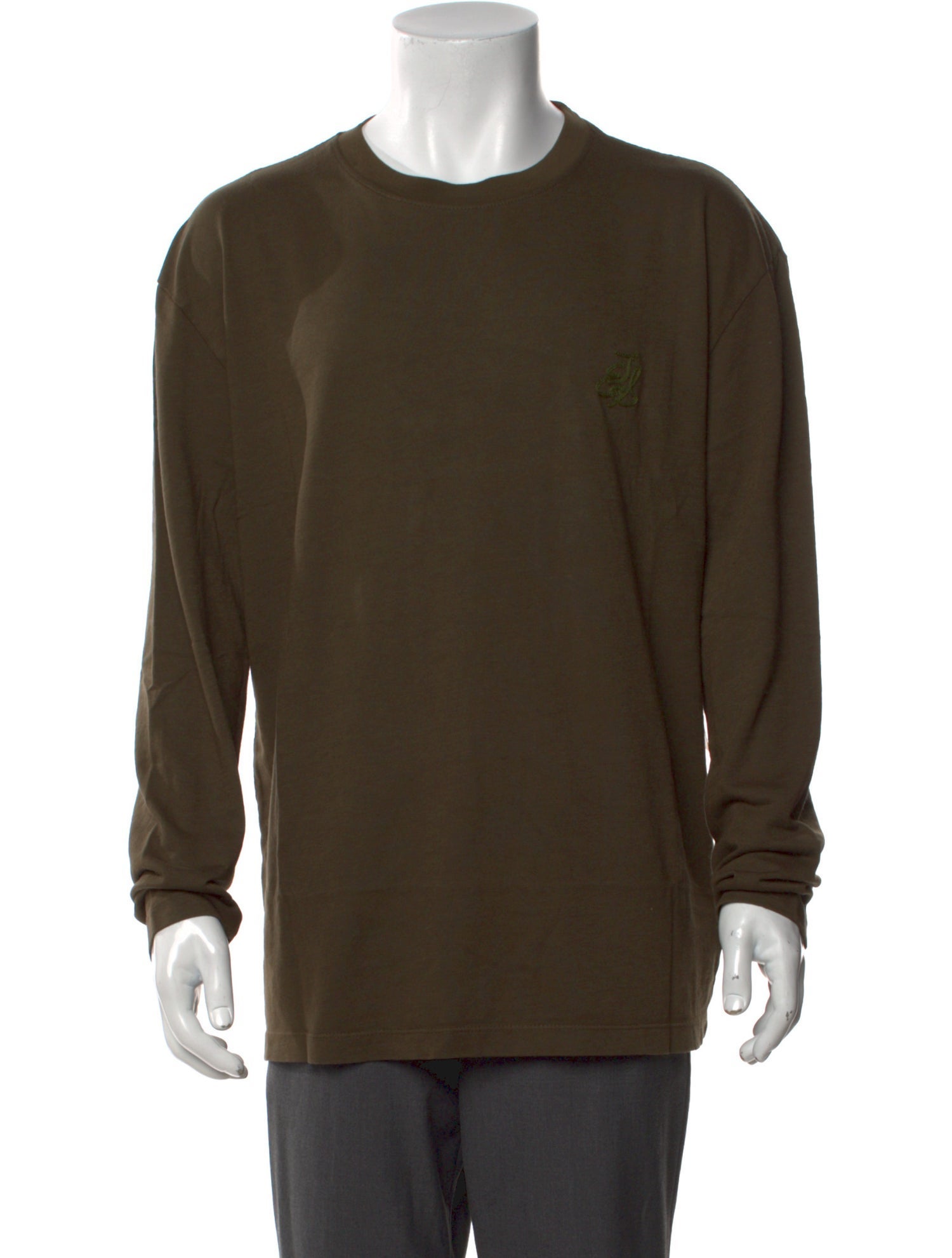 The Elder Statesman Crew Neck Long Sleeve T-Shirt w/ Tags